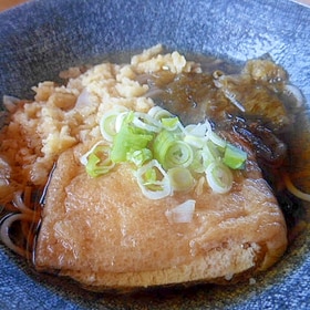 きつね、たぬき、とろろ昆布蕎麦